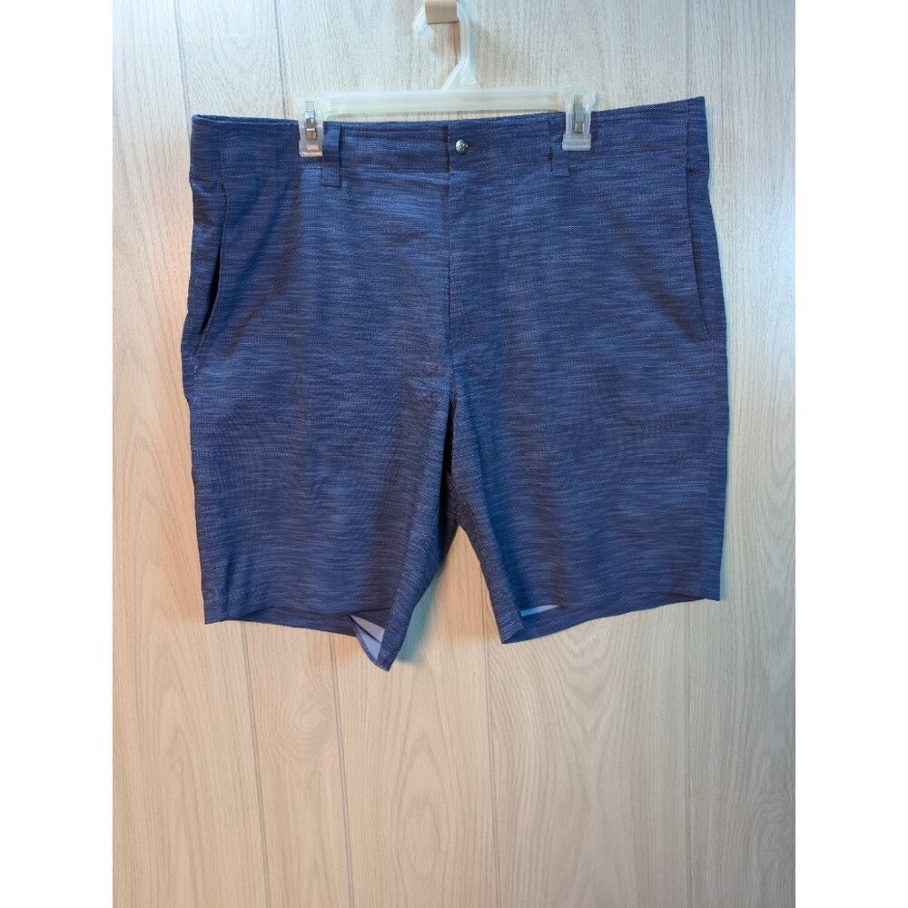 Callaway Mens Heather Blue Opti-Dri Stretch Golf Shorts 38 Summer Comfort